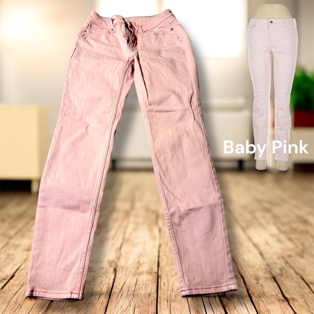 White House Black Market Baby Pink, Straight Leg Jeans, Straight Leg Pants Sz 00
